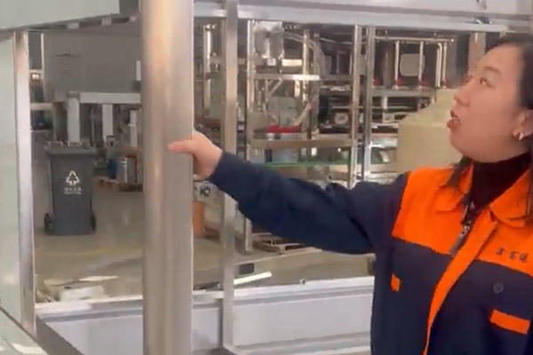 一次性直线灌装机